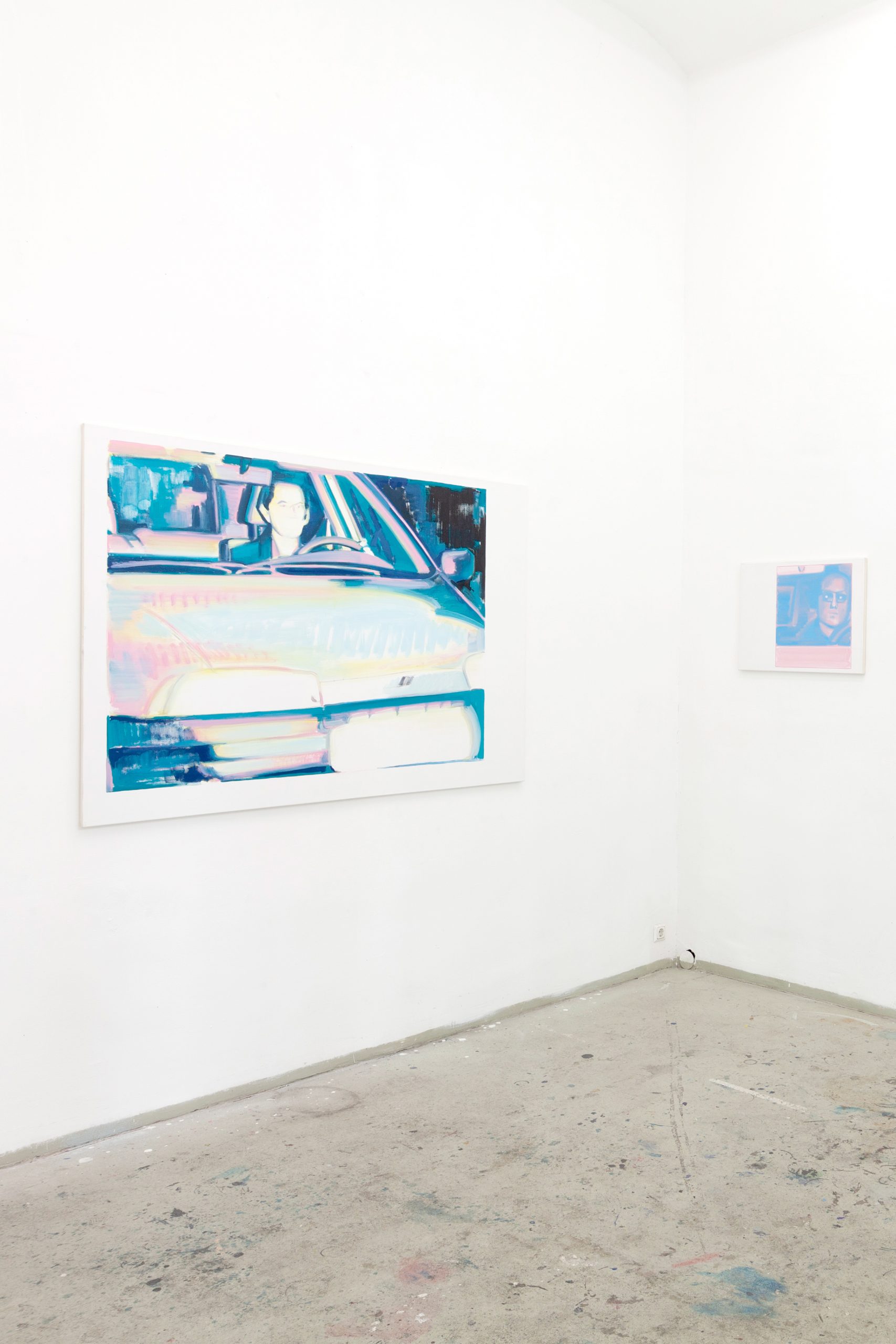 Exhibition View, "Autostadt", Okay Works, Wien, 2021