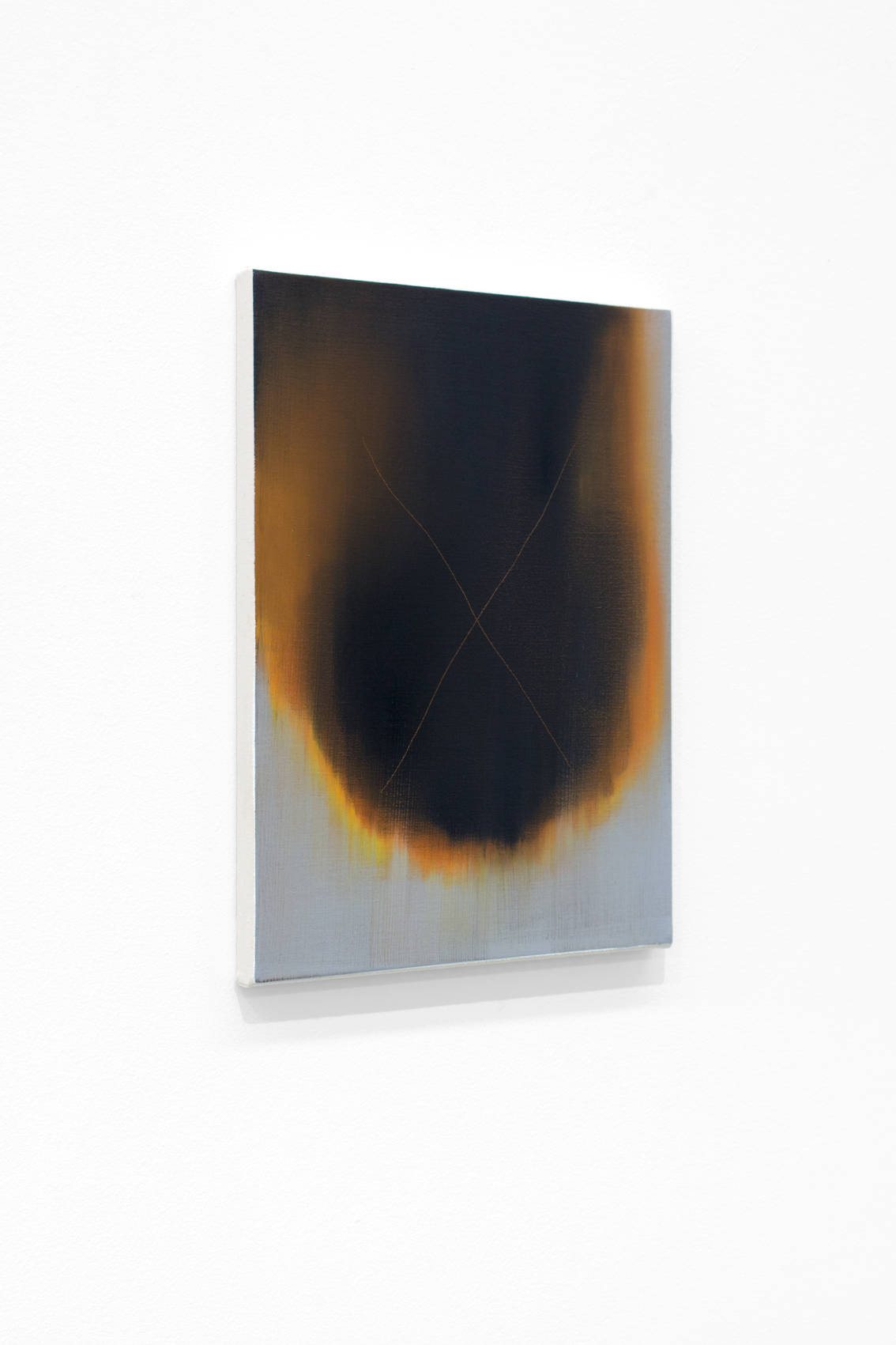 "Burn Mark", 2026, Oil on Canvas, 41 x 30 cm
